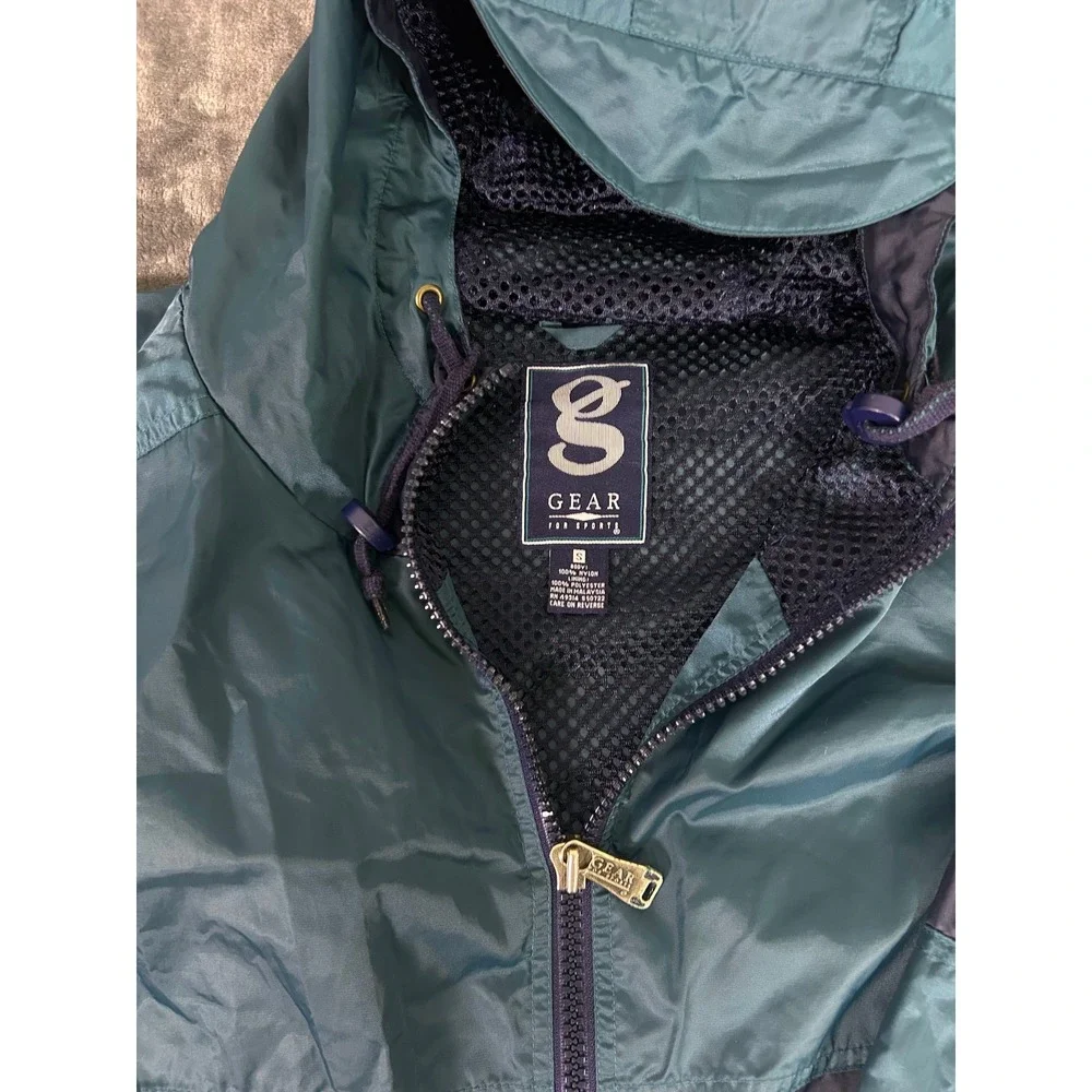 Vintage GEAR For Sports Color Block Oversized Windbreaker Jacket‎ Men's S